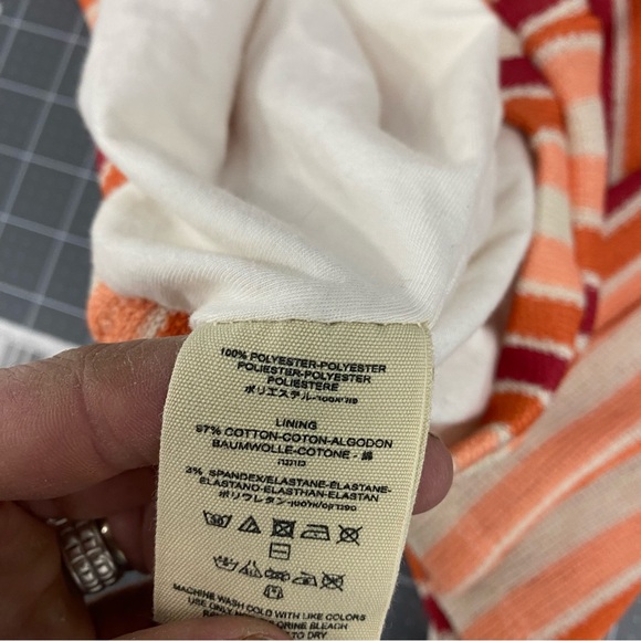 Free People Bridget Sunset Stripe Pants Medium - Picture 6 of 10